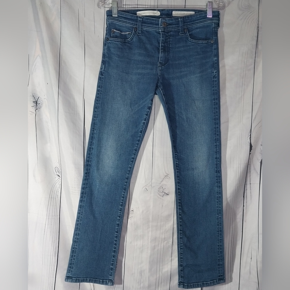 Pilcro And The Letterpress Anthropologie Classic Slim Straight Size 28 jeans
